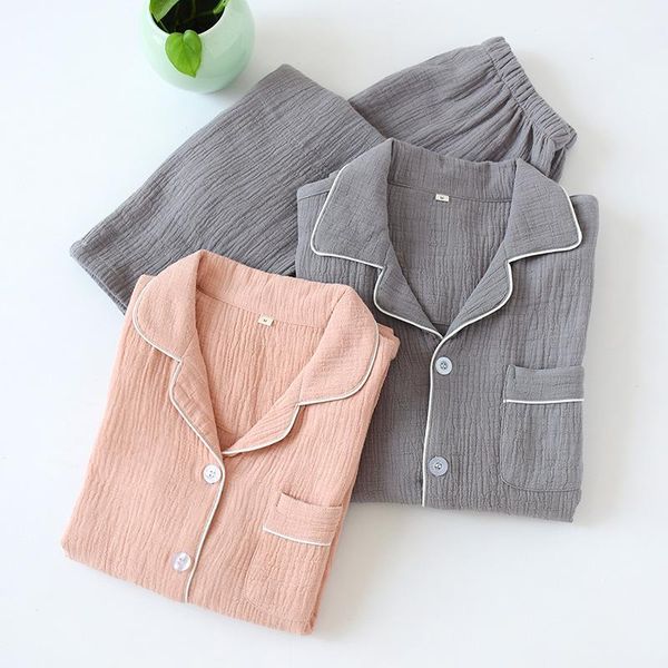 pajamas summer thin section ladies cotton men's spring and autumn japanese gauze couple long-sleeved suit kimono yukata ethnic clothing, Red
pajamas summer thin section ladies cotton men's spring and autumn japanese gauze couple long-sleeved suit kimono yukata ethnic clothing, Red