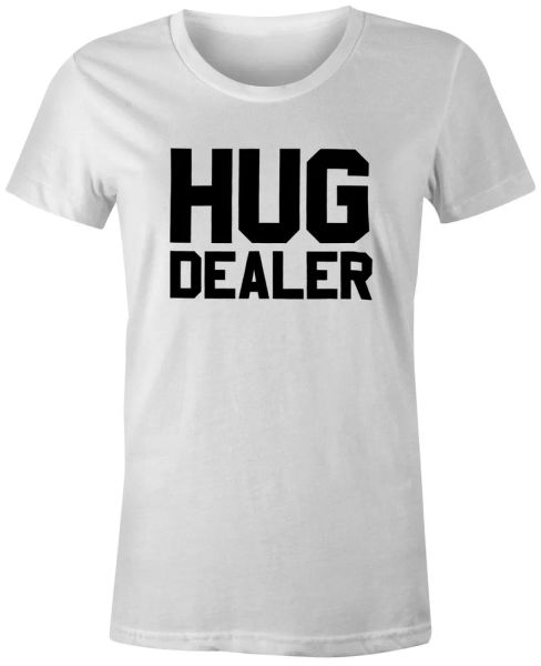 funny swag hipster joke novelty fashion popular - hug dealer womens t-shirt, White;black
funny swag hipster joke novelty fashion popular - hug dealer womens t-shirt, White;black