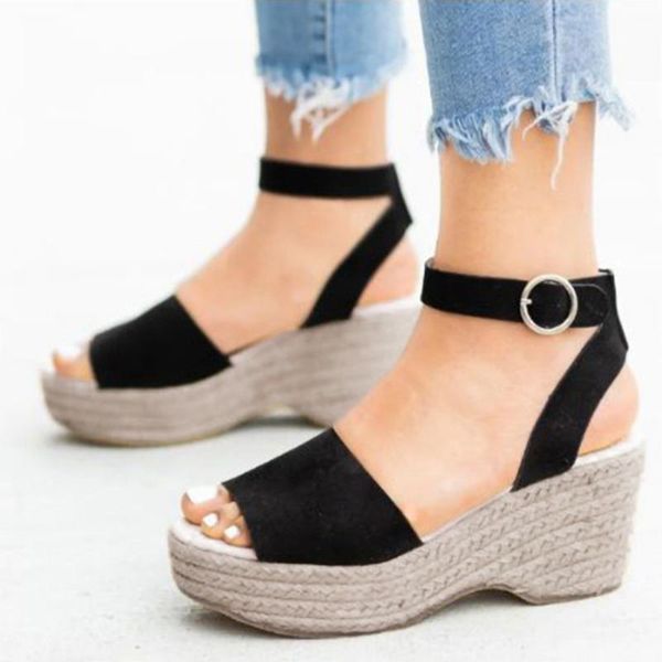summer shoes women sandals ladies high wedges sandas ankle strap black platform fashion office party footwear
summer shoes women sandals ladies high wedges sandas ankle strap black platform fashion office party footwear