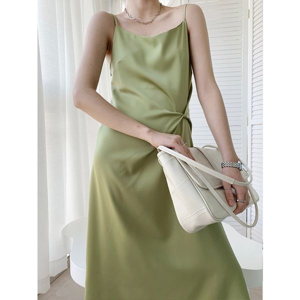 casual dresses fashion women summer sleeveless vestidos solid color elegant long clothes rje9, Black;gray
casual dresses fashion women summer sleeveless vestidos solid color elegant long clothes rje9, Black;gray