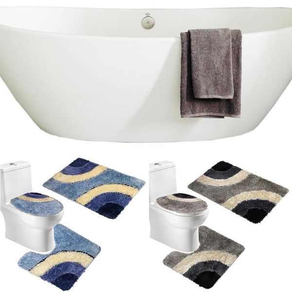 carpets 3 piece geometric pattern toilet mat lid cover anti slip bathroom set shaggy floor rug for bath bedside carpet
carpets 3 piece geometric pattern toilet mat lid cover anti slip bathroom set shaggy floor rug for bath bedside carpet