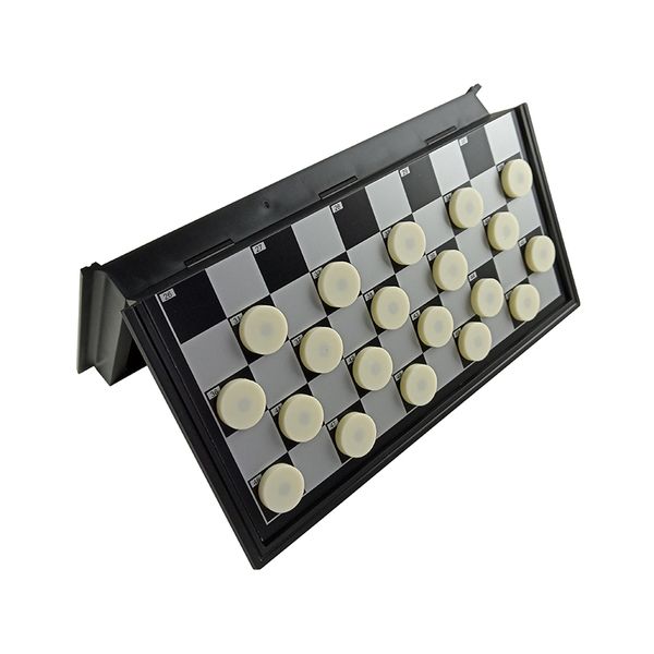 checkers game chess board set high-quality magnetic checkers folding checkerboard 25*25 cm chessboard 40 checkers pieces, Black
checkers game chess board set high-quality magnetic checkers folding checkerboard 25*25 cm chessboard 40 checkers pieces, Black