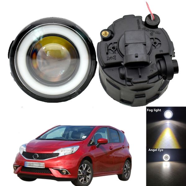 2 x car angel eye fog light assembly front bumper led lens fog daytime running lamp drl 12v for nissan note e11 mpv 2006-2015
2 x car angel eye fog light assembly front bumper led lens fog daytime running lamp drl 12v for nissan note e11 mpv 2006-2015