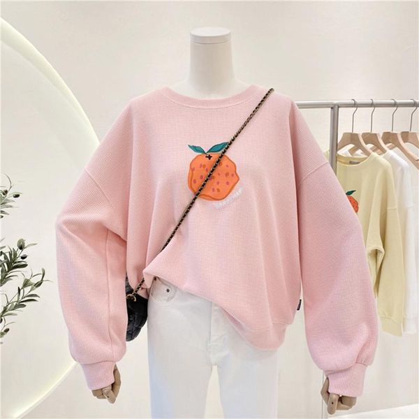 women's hoodies & sweatshirts autumn woman loose pink casual sweatshirt long sleeve o neck embroideried pullover coats large size, Black
women's hoodies & sweatshirts autumn woman loose pink casual sweatshirt long sleeve o neck embroideried pullover coats large size, Black
