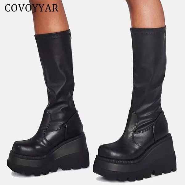 boots covoyyar 2021 winter over the knee women thick heel black thigh high fashion wedge shoes size 40 wbs4108
boots covoyyar 2021 winter over the knee women thick heel black thigh high fashion wedge shoes size 40 wbs4108