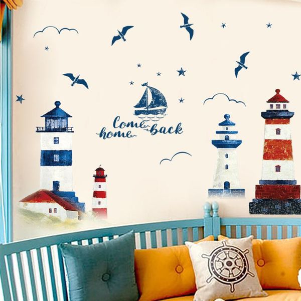 removable diy kids mural wall sticker sea sailboat home decoration lighthouse children pvc art decal bedroom tv background stickers
removable diy kids mural wall sticker sea sailboat home decoration lighthouse children pvc art decal bedroom tv background stickers