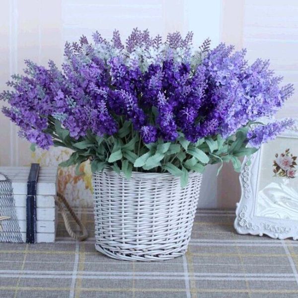 decorative flowers & wreaths fake artificial lavender 1 bunch bouquet 10 head faux silk flower blossom beautiful home decor deep purple
decorative flowers & wreaths fake artificial lavender 1 bunch bouquet 10 head faux silk flower blossom beautiful home decor deep purple