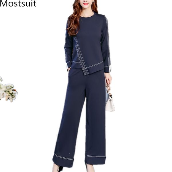 autumn blue two piece sets outfits women plus size long sleeve and pants suits office elegant korean 2 210518, White
autumn blue two piece sets outfits women plus size long sleeve and pants suits office elegant korean 2 210518, White