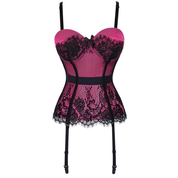 women's shapers vintage lace corset push up shapewear bustiers crop women waist trainer body club party lingerie, Black;white
women's shapers vintage lace corset push up shapewear bustiers crop women waist trainer body club party lingerie, Black;white
