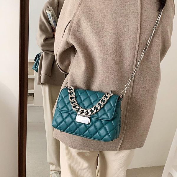 evening bags high-quality soft leather crossbody women's bag 2021 trendy simple diamond chain shoulder casual solid color handbag
evening bags high-quality soft leather crossbody women's bag 2021 trendy simple diamond chain shoulder casual solid color handbag