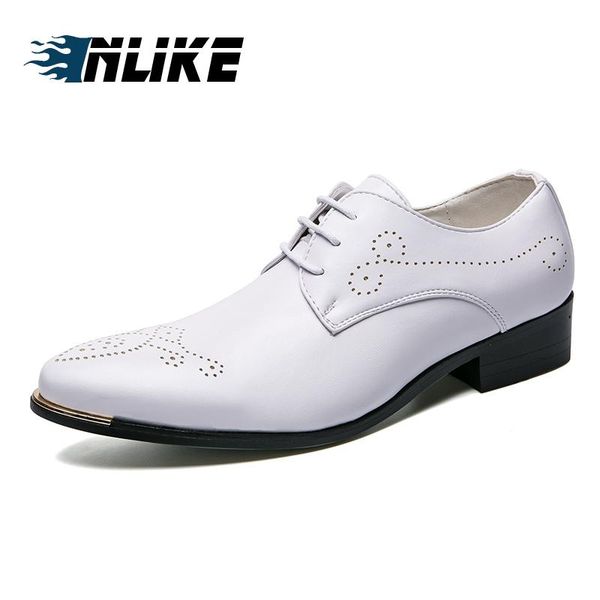 dress shoes inlike men party breathable fashion wedding casual patent leather male flats solid lace up, Black
dress shoes inlike men party breathable fashion wedding casual patent leather male flats solid lace up, Black