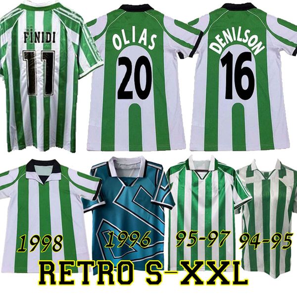 95 97 real betis retro home away soccer jerseys real betis match worn menendez finidi 25 rios 21 finidi 11 football jerseys maillot de foot, Black;yellow
95 97 real betis retro home away soccer jerseys real betis match worn menendez finidi 25 rios 21 finidi 11 football jerseys maillot de foot, Black;yellow