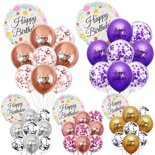 party decoration 18inch happy birthday aluminum foil latex confetti balloons baby shower globos anniversaire fille
party decoration 18inch happy birthday aluminum foil latex confetti balloons baby shower globos anniversaire fille