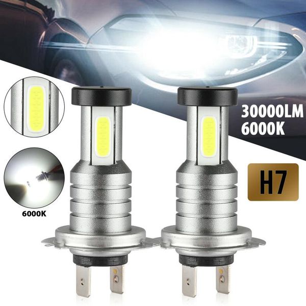 car headlights 2x h7 led headlight bulb kit high low beam 100w 30000lm super bright 6500k white bulbs lights
car headlights 2x h7 led headlight bulb kit high low beam 100w 30000lm super bright 6500k white bulbs lights