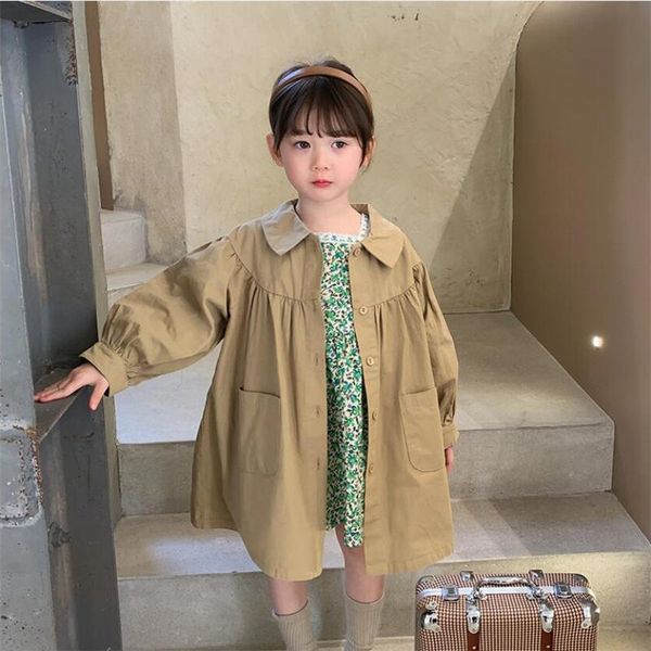 coat fashion baby children girl trench clothes solid color infant jacket veste fille casaco infantil, Blue;gray
coat fashion baby children girl trench clothes solid color infant jacket veste fille casaco infantil, Blue;gray