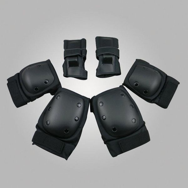 elbow & knee pads 6pcs/set universal skating protective gear wristguard cycling skateboard ice roller protector, Black;gray
elbow & knee pads 6pcs/set universal skating protective gear wristguard cycling skateboard ice roller protector, Black;gray