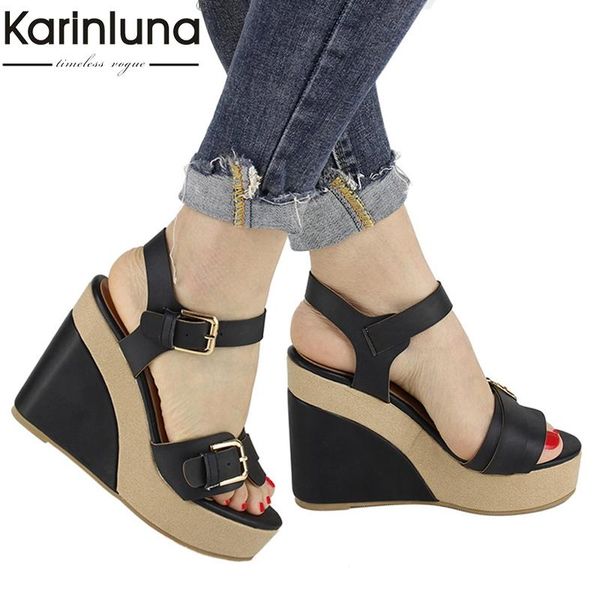 karin 2021 vantage summer platform large sizes 43 leisure shoes woman heels party date sandals women, Black
karin 2021 vantage summer platform large sizes 43 leisure shoes woman heels party date sandals women, Black