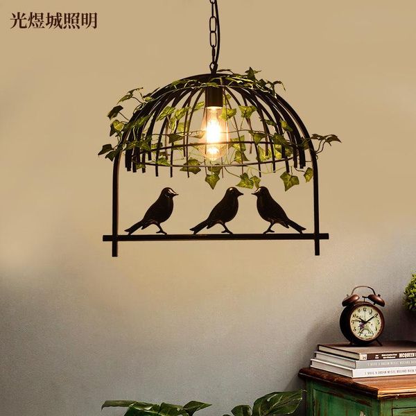 pendant lamps walnut plant chandelier retro industrial wind bar restaurant bird cage loft wrought iron
pendant lamps walnut plant chandelier retro industrial wind bar restaurant bird cage loft wrought iron