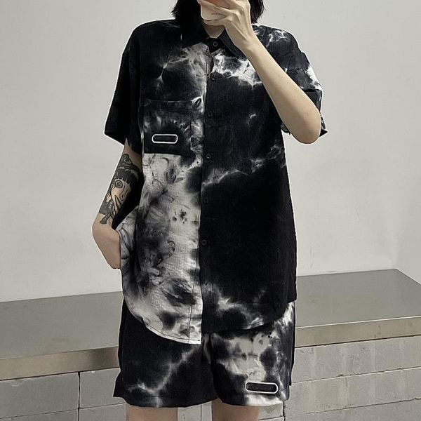 women's tracksuits women casual t shirts sets summer tie dye print short sleeve shorts suit streetwear female 2 two piece set outfit, Gray
women's tracksuits women casual t shirts sets summer tie dye print short sleeve shorts suit streetwear female 2 two piece set outfit, Gray