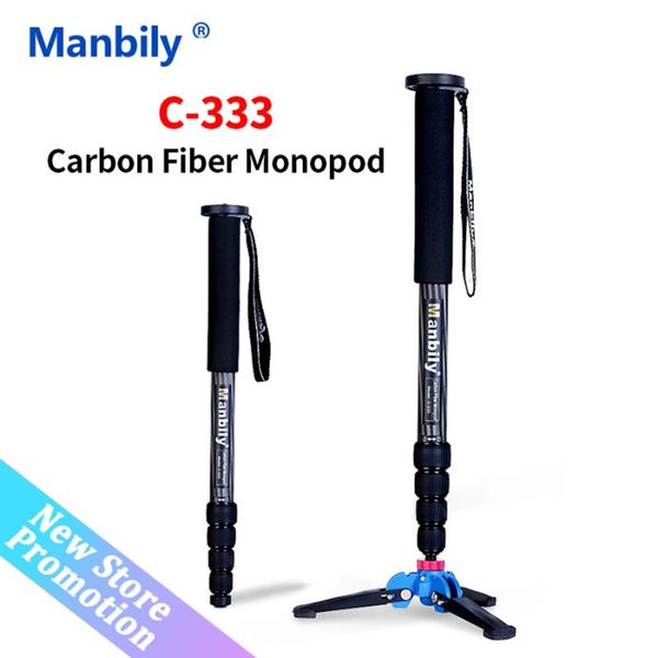 manbily c-333 professional travel monopod bracket portable carbon fiber mini tripod camera stand base for digital dslr tripods
manbily c-333 professional travel monopod bracket portable carbon fiber mini tripod camera stand base for digital dslr tripods