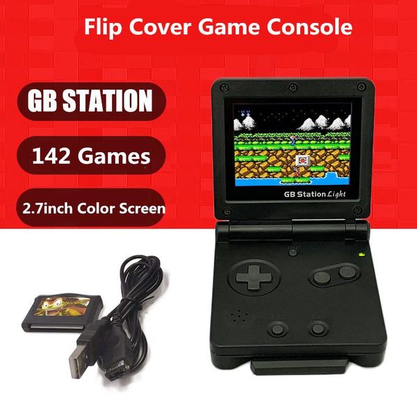 flip cover game station video console 2.7inch color screen 8bit fc handheld player 142games av output portable players
flip cover game station video console 2.7inch color screen 8bit fc handheld player 142games av output portable players