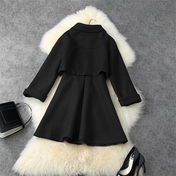 two piece dress runway designer turn down collar short woolen jacket and tank dresses for women autumn winter oxal, White
two piece dress runway designer turn down collar short woolen jacket and tank dresses for women autumn winter oxal, White