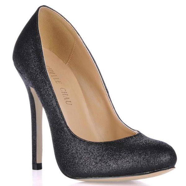 dress shoes spring autumn glitter 12cm high heel pumps fashion women stiletto thin round toe bridals party lady shoe 3c-a4, Black
dress shoes spring autumn glitter 12cm high heel pumps fashion women stiletto thin round toe bridals party lady shoe 3c-a4, Black