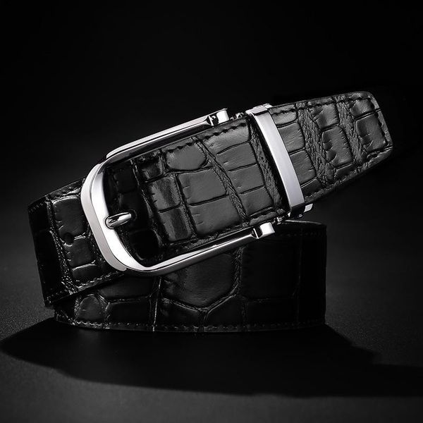 belts designer crocodile men's belt leather business fashion needle buckle casual all-match male for dress, Black;brown
belts designer crocodile men's belt leather business fashion needle buckle casual all-match male for dress, Black;brown