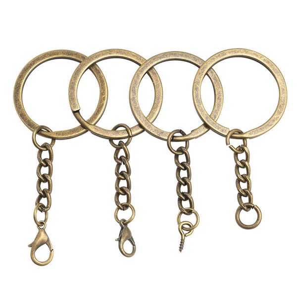 keychains 10pcs/lot s keyring circle split-ring dia 25/30mm round ring chains bronze keychain for diy jewelry making wholesale, Silver
keychains 10pcs/lot s keyring circle split-ring dia 25/30mm round ring chains bronze keychain for diy jewelry making wholesale, Silver