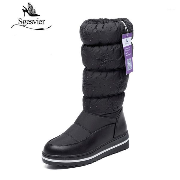 waterproof boots for winter calf-high women space cotton fashion warm plush botas stretch opening black ox0471
waterproof boots for winter calf-high women space cotton fashion warm plush botas stretch opening black ox0471