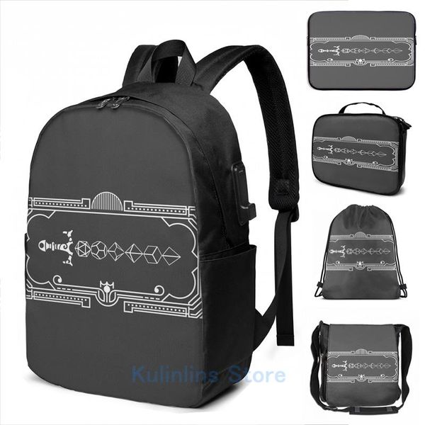 backpack graphic print lines minimalist white polyhedral dice set sword usb charge men school bags women bag travel laptop
backpack graphic print lines minimalist white polyhedral dice set sword usb charge men school bags women bag travel laptop