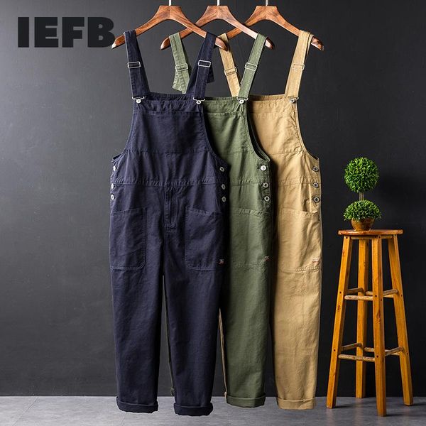 men's pants iefb casual for men and women black khaki navy overalls 2021 hip hop workwear big pockets trousers streetwear 9y8178
men's pants iefb casual for men and women black khaki navy overalls 2021 hip hop workwear big pockets trousers streetwear 9y8178