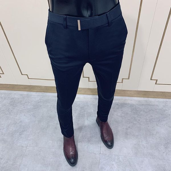 men's suits & blazers formal wear suit pants men slim fit trousers ankle length man wedding banquet club social casual size36, White;black
men's suits & blazers formal wear suit pants men slim fit trousers ankle length man wedding banquet club social casual size36, White;black