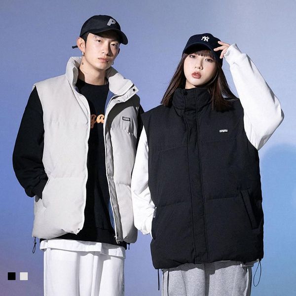 men's vests winter men duck down vest casual sports jacket women loose coat fashion sleeveless puffer thermal underwear waistcoat solid, Black;white
men's vests winter men duck down vest casual sports jacket women loose coat fashion sleeveless puffer thermal underwear waistcoat solid, Black;white
