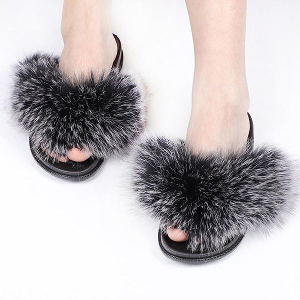 slippers summer women genuine fur luxury indoor comfortable fluffy slides for non-slip flat lady flip flops, Black
slippers summer women genuine fur luxury indoor comfortable fluffy slides for non-slip flat lady flip flops, Black