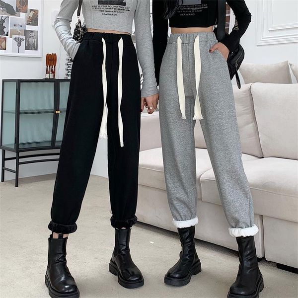 women's pants & capris jmprs 2021 gray women sweatpants fall baggy fashion oversize sports black winter thick joggers streetwear trouse, Black;white
women's pants & capris jmprs 2021 gray women sweatpants fall baggy fashion oversize sports black winter thick joggers streetwear trouse, Black;white
