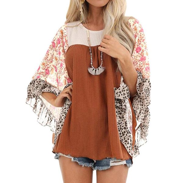 women's plus size 5xl loose o neck long sleeve floral printed batwing patchwork autumn elegant blouse pullover shirts blouses &, White
women's plus size 5xl loose o neck long sleeve floral printed batwing patchwork autumn elegant blouse pullover shirts blouses &, White