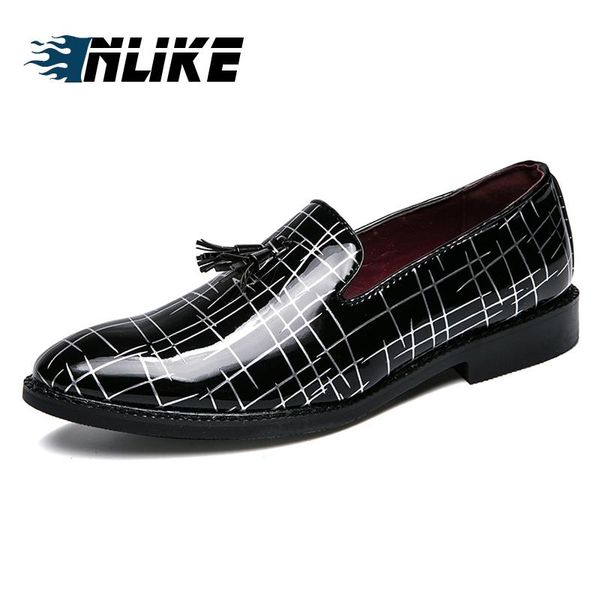 dress shoes inlike designer men tassels business boat flats leather loafers driving, Black
dress shoes inlike designer men tassels business boat flats leather loafers driving, Black