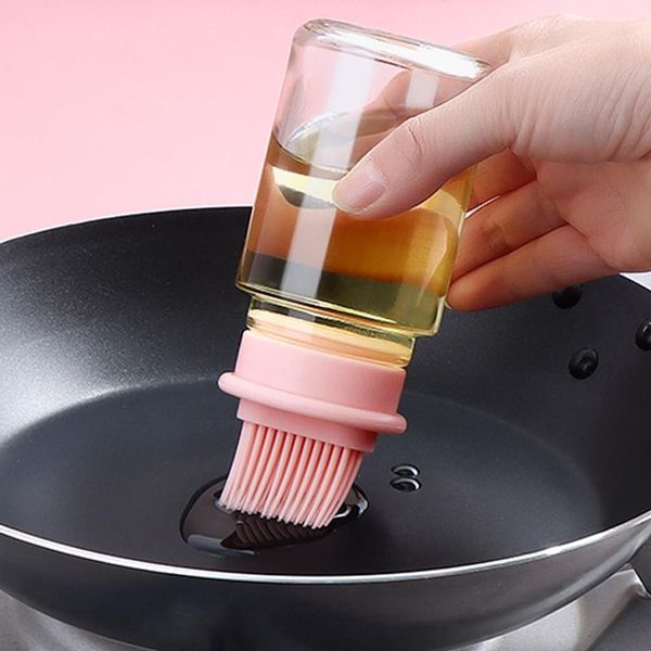 storage bottles & jars baking oil brush silicone bottle barbecue with scale sauce butter kitchen cooking tools
storage bottles & jars baking oil brush silicone bottle barbecue with scale sauce butter kitchen cooking tools