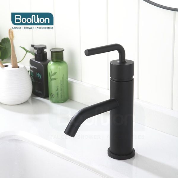 boonion brass basin mixer matte black bathroom tap single handle & cold hole simple style sink faucets
boonion brass basin mixer matte black bathroom tap single handle & cold hole simple style sink faucets