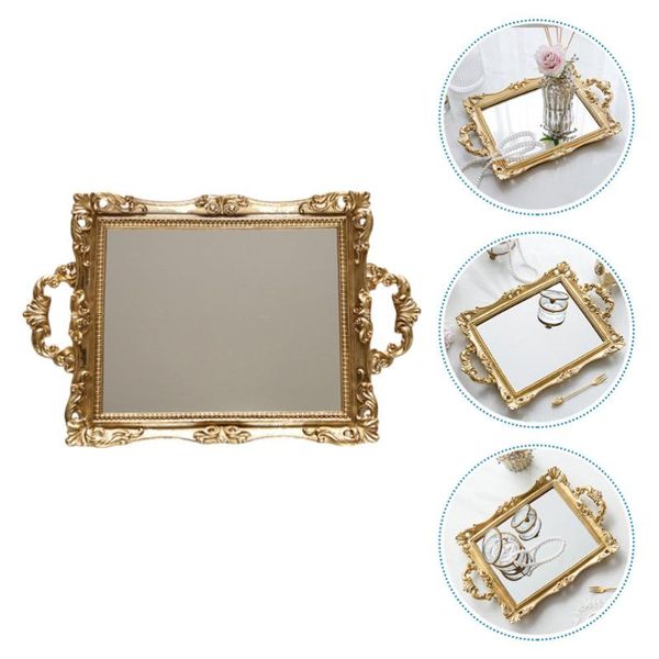 kitchen storage & organization 1pc delicate mirror tray nordic style retro carved plate(golden)
kitchen storage & organization 1pc delicate mirror tray nordic style retro carved plate(golden)