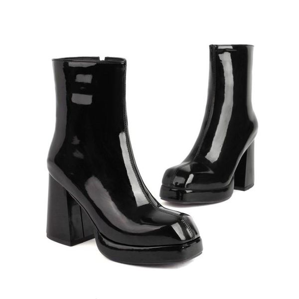 boots size 32-48 fall ultra high heel square toe short tube comfortable fashion women's t20, Black
boots size 32-48 fall ultra high heel square toe short tube comfortable fashion women's t20, Black