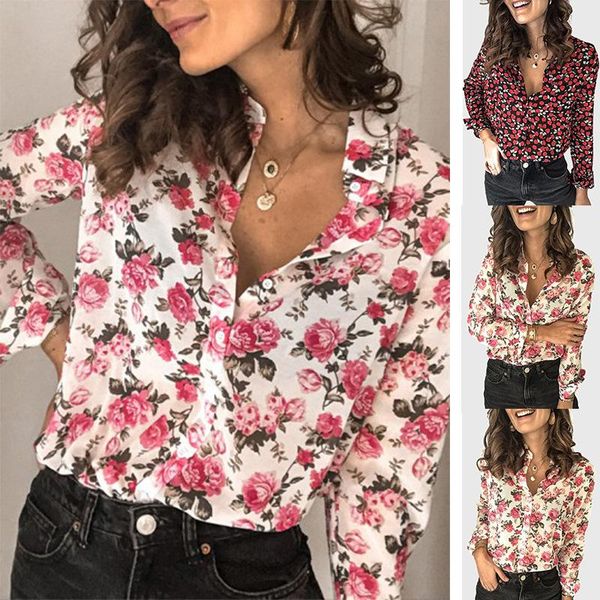 women's t-shirt fashion lapel office lady blouse shirt spring casual button long sleeve women blusas autumn harajuku print streetwear, White
women's t-shirt fashion lapel office lady blouse shirt spring casual button long sleeve women blusas autumn harajuku print streetwear, White