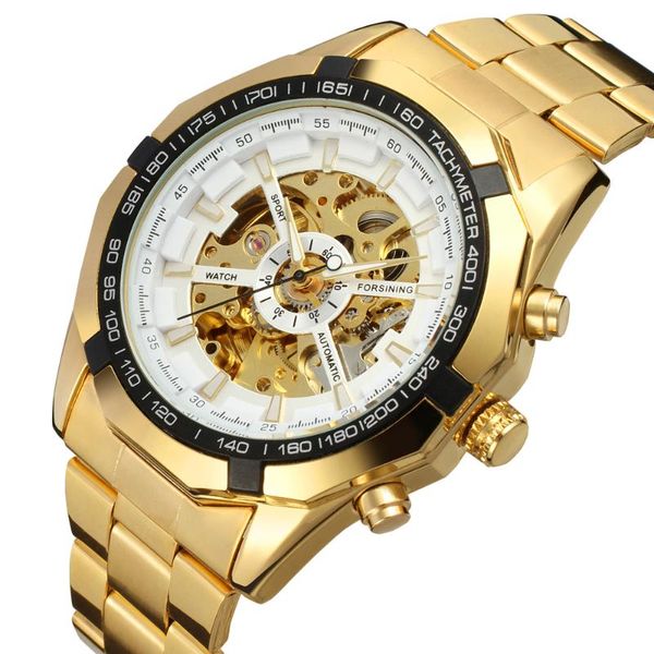 forsinin sport design bezel golden watch mens watches montre homme clock men steampunk automatic skeleton wristwatches, Slivery;brown
forsinin sport design bezel golden watch mens watches montre homme clock men steampunk automatic skeleton wristwatches, Slivery;brown
