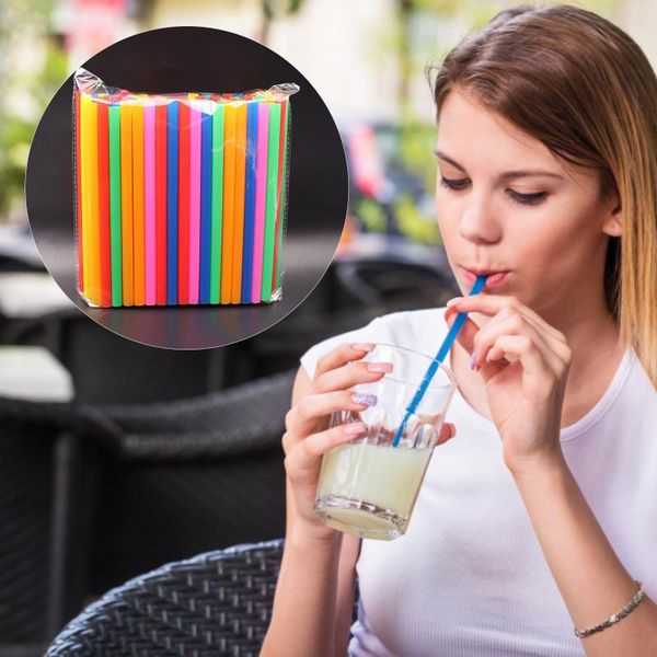 drinking straws 25# 100pcs/lot disposable flexible plastic fluorescent party bar club drink straw accessories
drinking straws 25# 100pcs/lot disposable flexible plastic fluorescent party bar club drink straw accessories