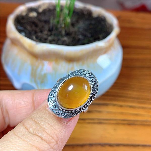 cluster rings natural xiuyu jade ring with 925 sterling silver for women big jewelry, Golden;silver
cluster rings natural xiuyu jade ring with 925 sterling silver for women big jewelry, Golden;silver