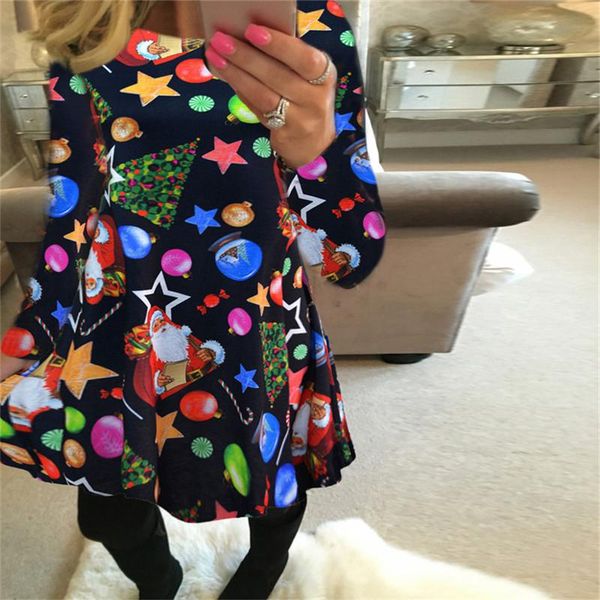 chrimas dresses autumn winter women long sleeve o neck tree snowman printed casual slim simple plus size dress s-5xl, Black;gray
chrimas dresses autumn winter women long sleeve o neck tree snowman printed casual slim simple plus size dress s-5xl, Black;gray