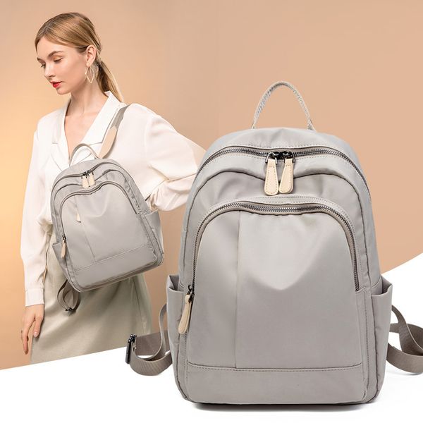 fashion oxford cloth women's korean version 2021 simple spring and summer new large capacity leisure backpack travel bag
fashion oxford cloth women's korean version 2021 simple spring and summer new large capacity leisure backpack travel bag