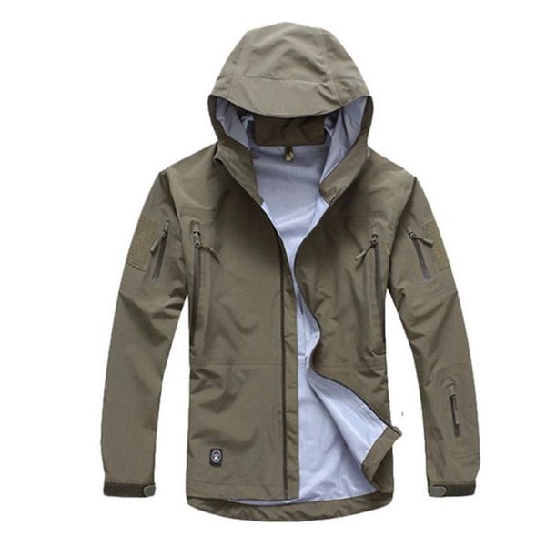 men's jackets men fashion army tactical waterproof hard shell military jacket breathable hooded thin windbreaker casual coat, Black;brown
men's jackets men fashion army tactical waterproof hard shell military jacket breathable hooded thin windbreaker casual coat, Black;brown