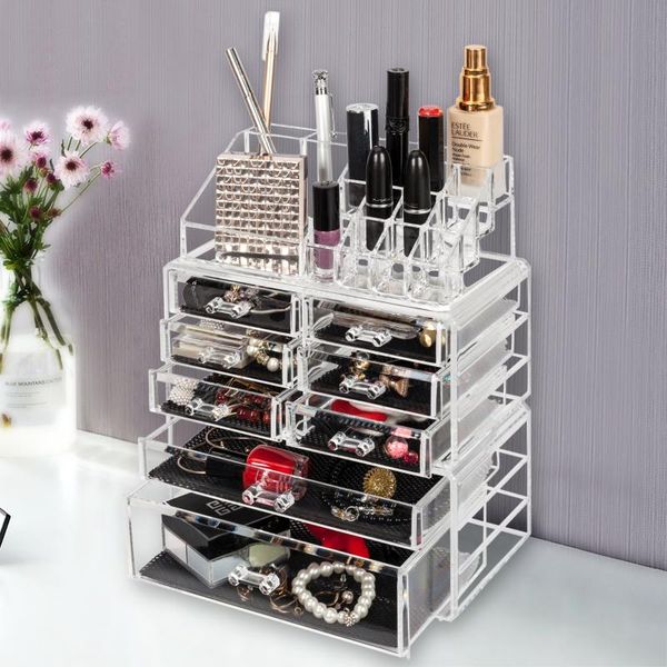 sf-1122-10 4pcs / set plastic cosmetics storage rack transparent35x24x46 cosmetic bags & cases
sf-1122-10 4pcs / set plastic cosmetics storage rack transparent35x24x46 cosmetic bags & cases